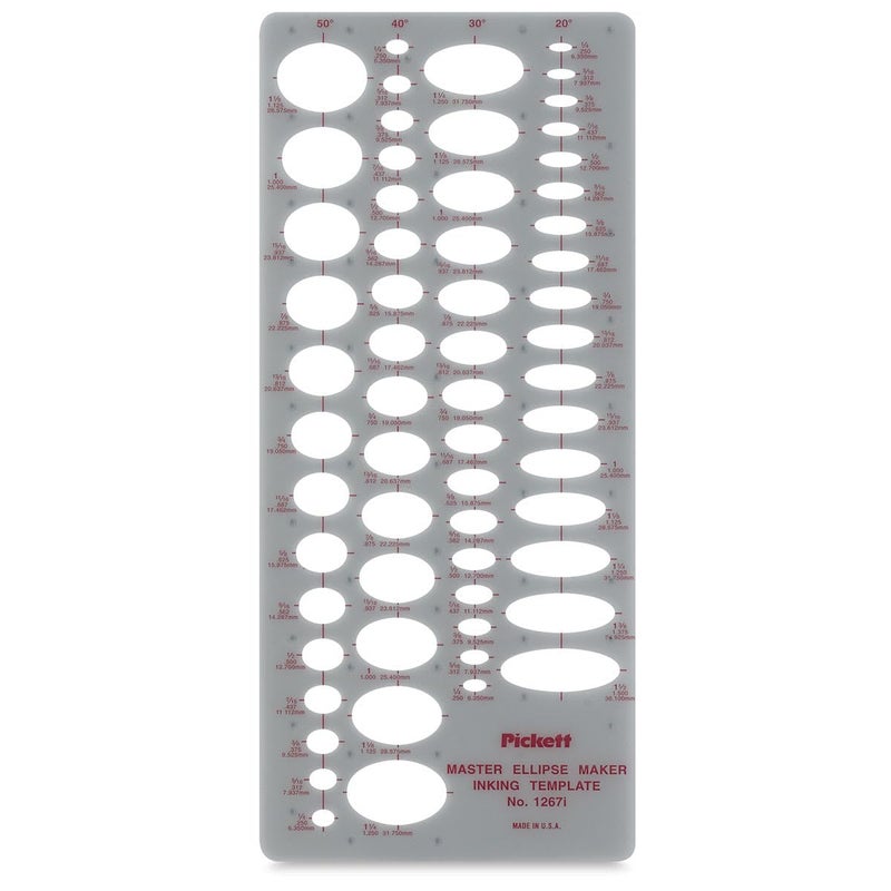 Pickett Master Ellipse Template (1267I)